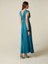 Long lurex jersey dress image number 1