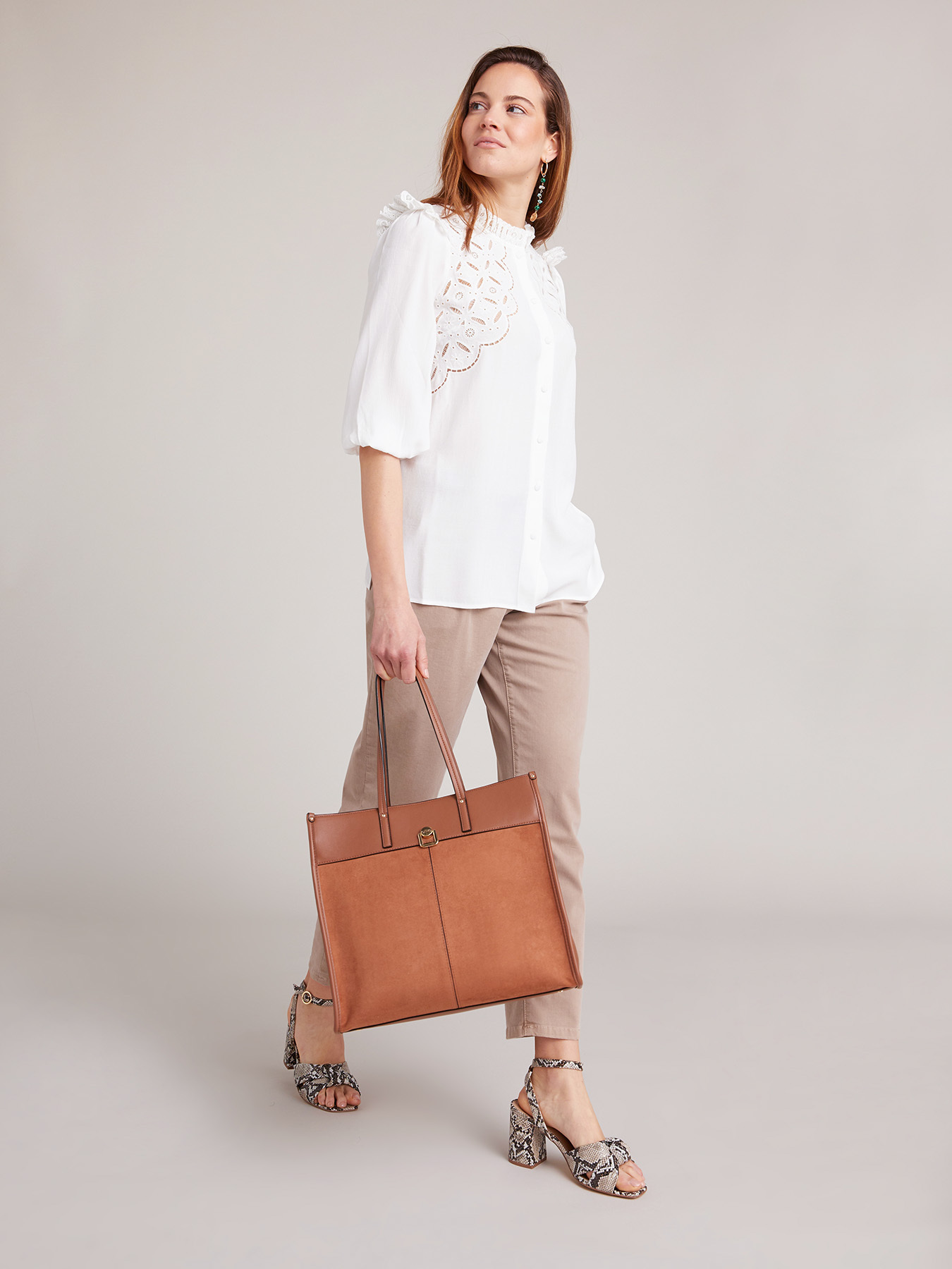 Shopper bag bimaterica image number 0