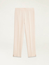 Straight-leg trousers in technical fabric image number 4