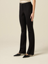 Pantaloni evazați din tricot milano image number 3