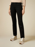 Tencel blend eco-friendly regular fit trousers image number 3