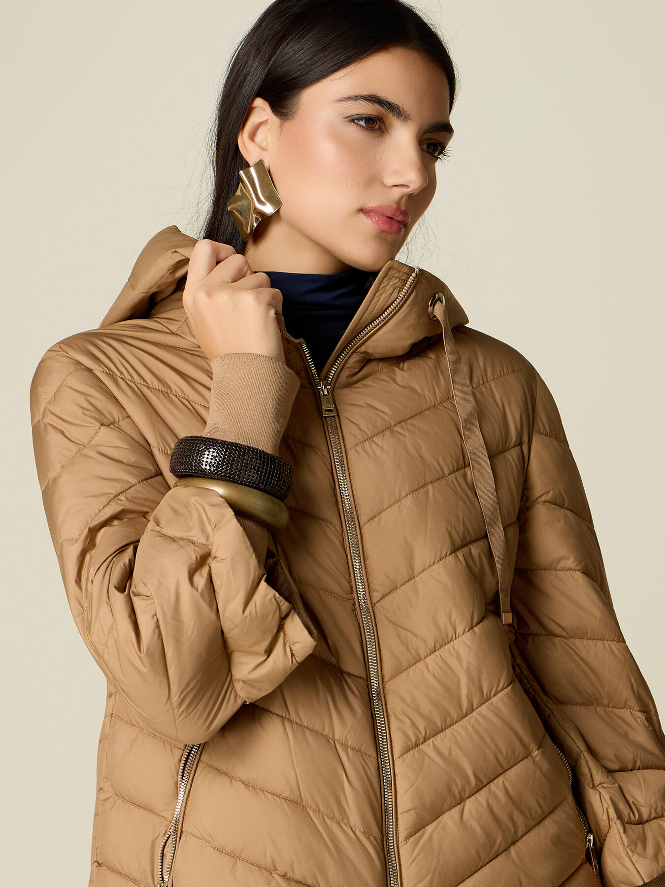 Steppjacke mit Rippb&uuml;ndchen image number 2