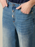 Jean large avec strass image number 2