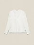 Two-material long sleeve T-shirt image number 3