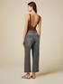 Grey wash cropped wide-leg jeans image number 2