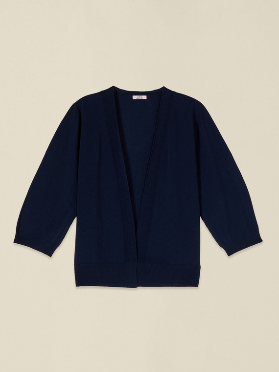 Viscose blend cardigan
