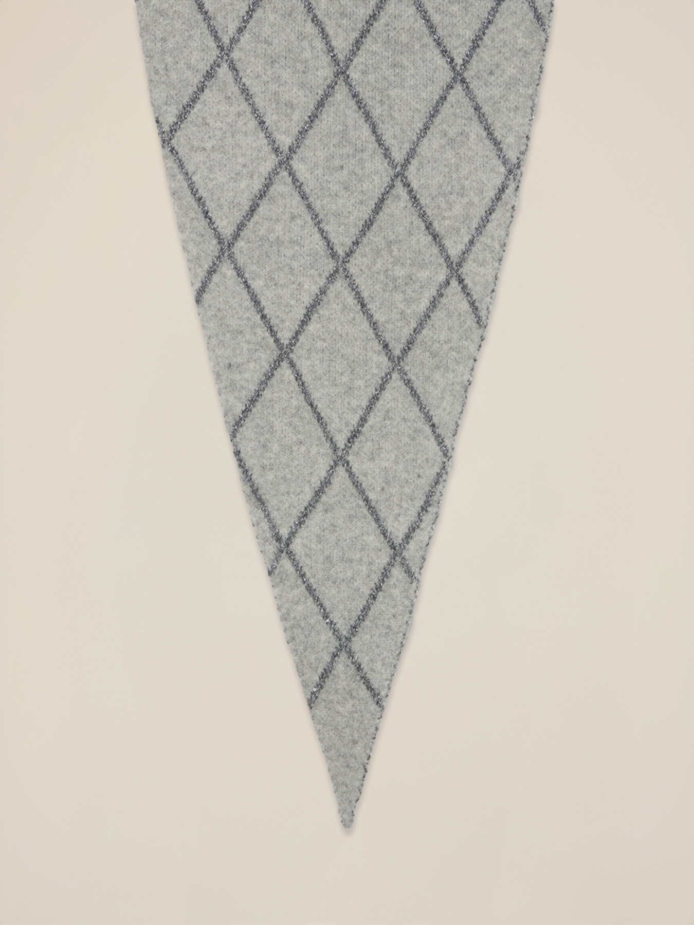 Scarf with lurex embroidery image number 2