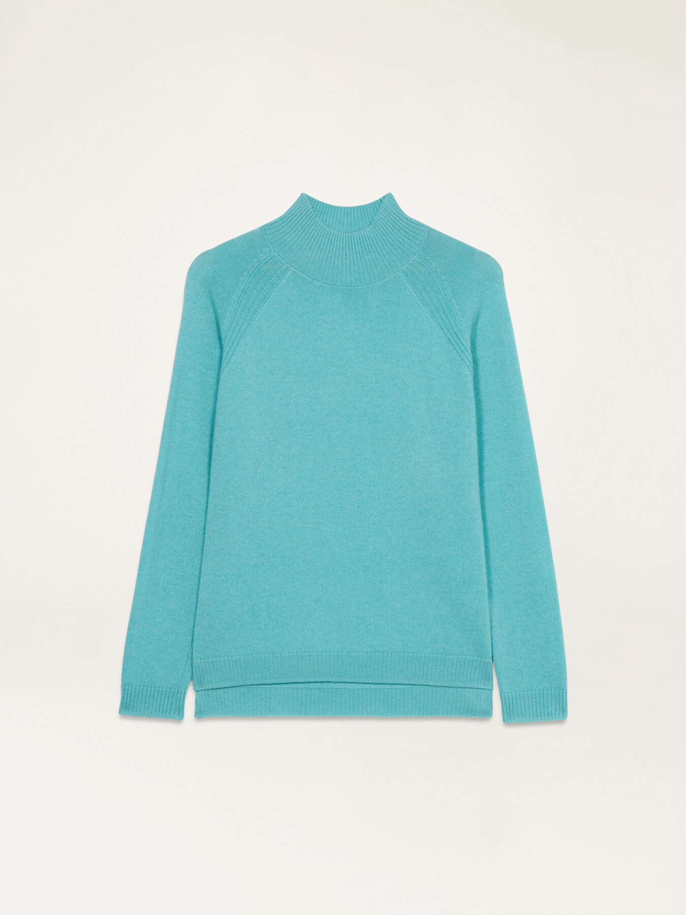 Cashmere blend turtleneck sweater image number 4