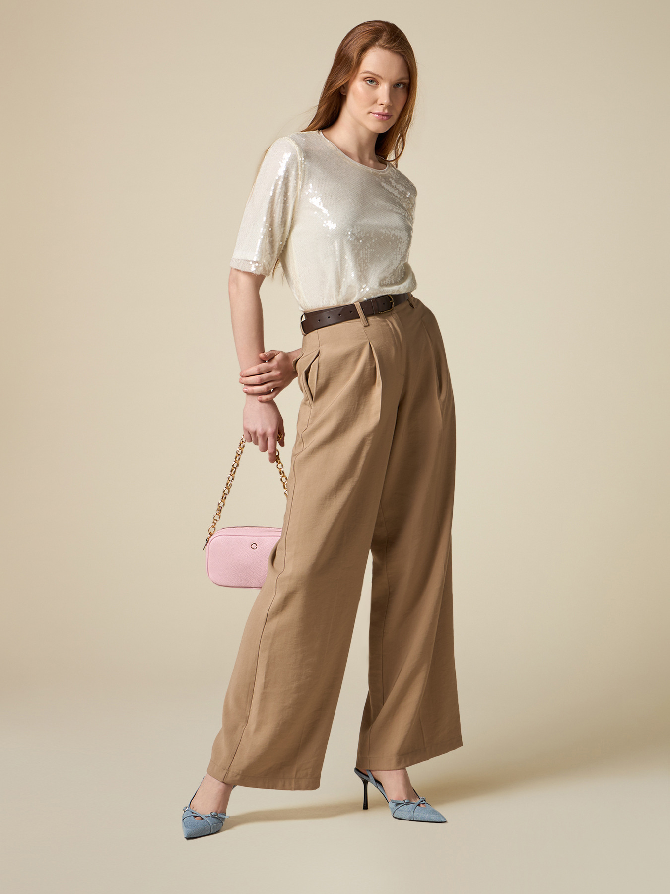 wide leg trousers image number 0
