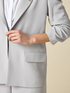 Blazer de tejido vaporoso image number 2