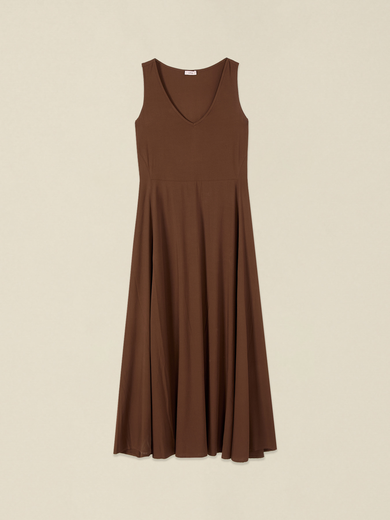 Long viscose dress image number 3