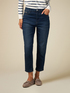 Vaqueros boyslim con detalles joya image number 3
