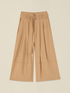 Cropped palazzo pants in modal blend image number 4