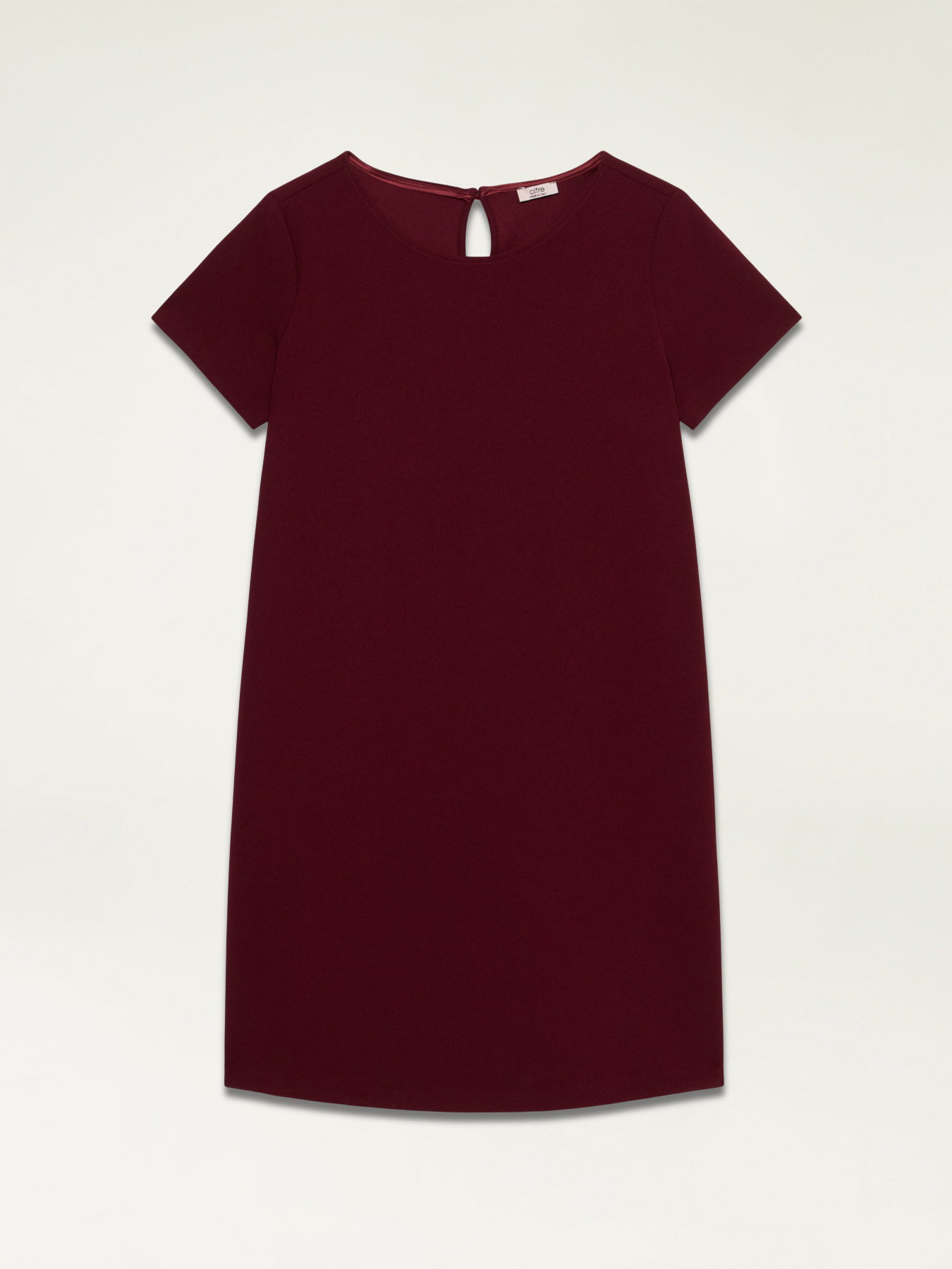 Rochie scurtă din material scuba image number 4