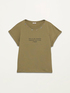 T-shirt inscription avec breloques image number 3
