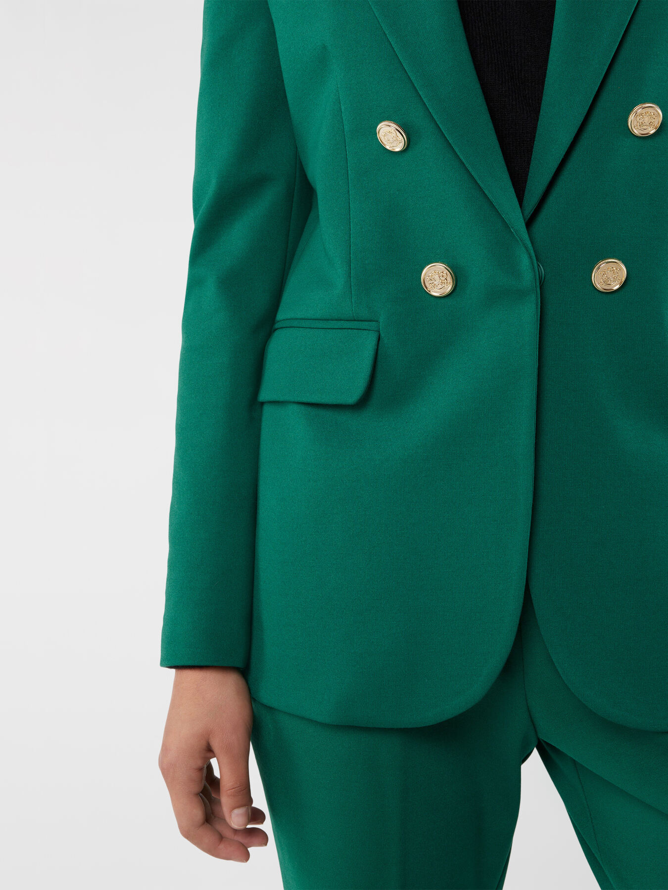 Blazer in punto milano image number 2