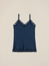 Top lingerie in raso e pizzo image number 3