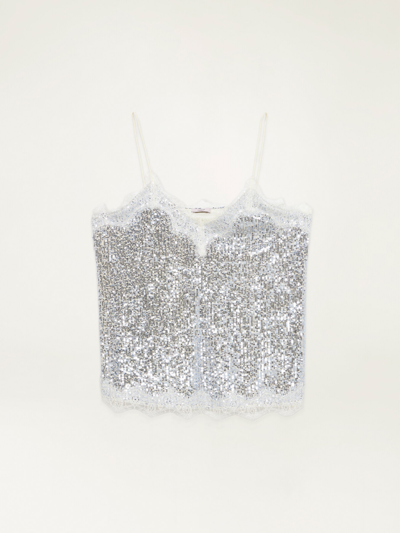 Top lingerie enti&egrave;rement en paillettes image number 4