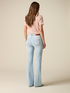 Flared Jeans mit dekorativen Ketten image number 1
