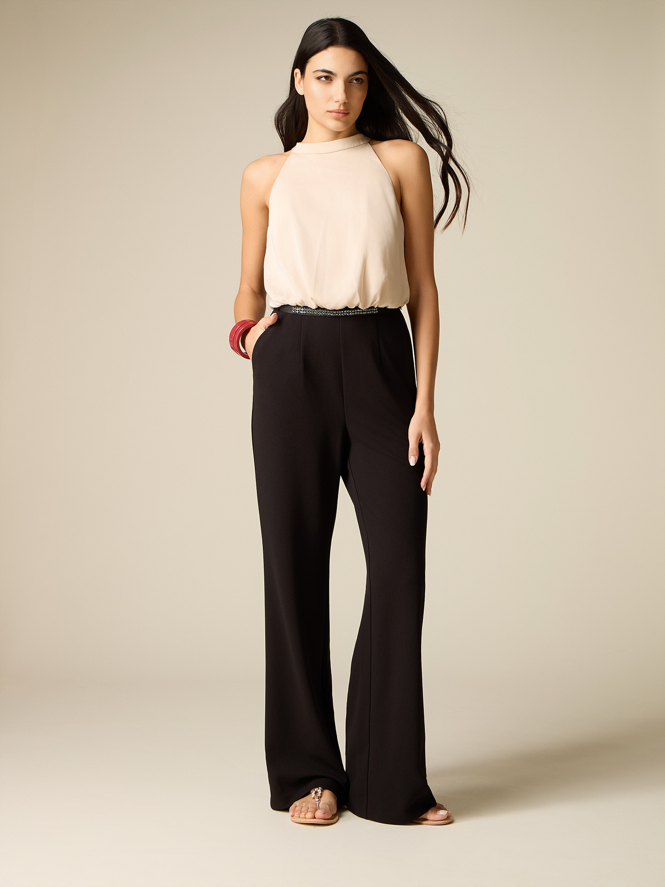 Two-tone jumpsuit image number 0