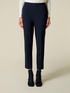 Regular pants in cr&ecirc;pe fabric image number 3