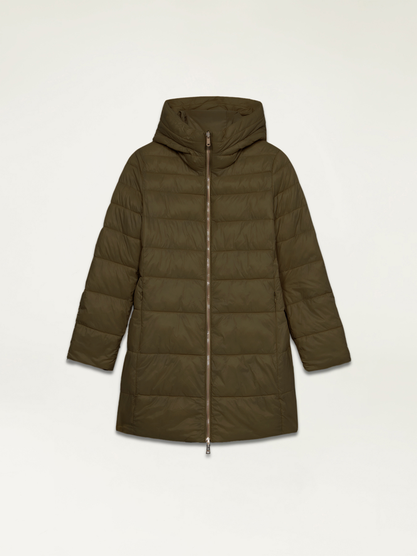 Reversible parka with hood image number 4