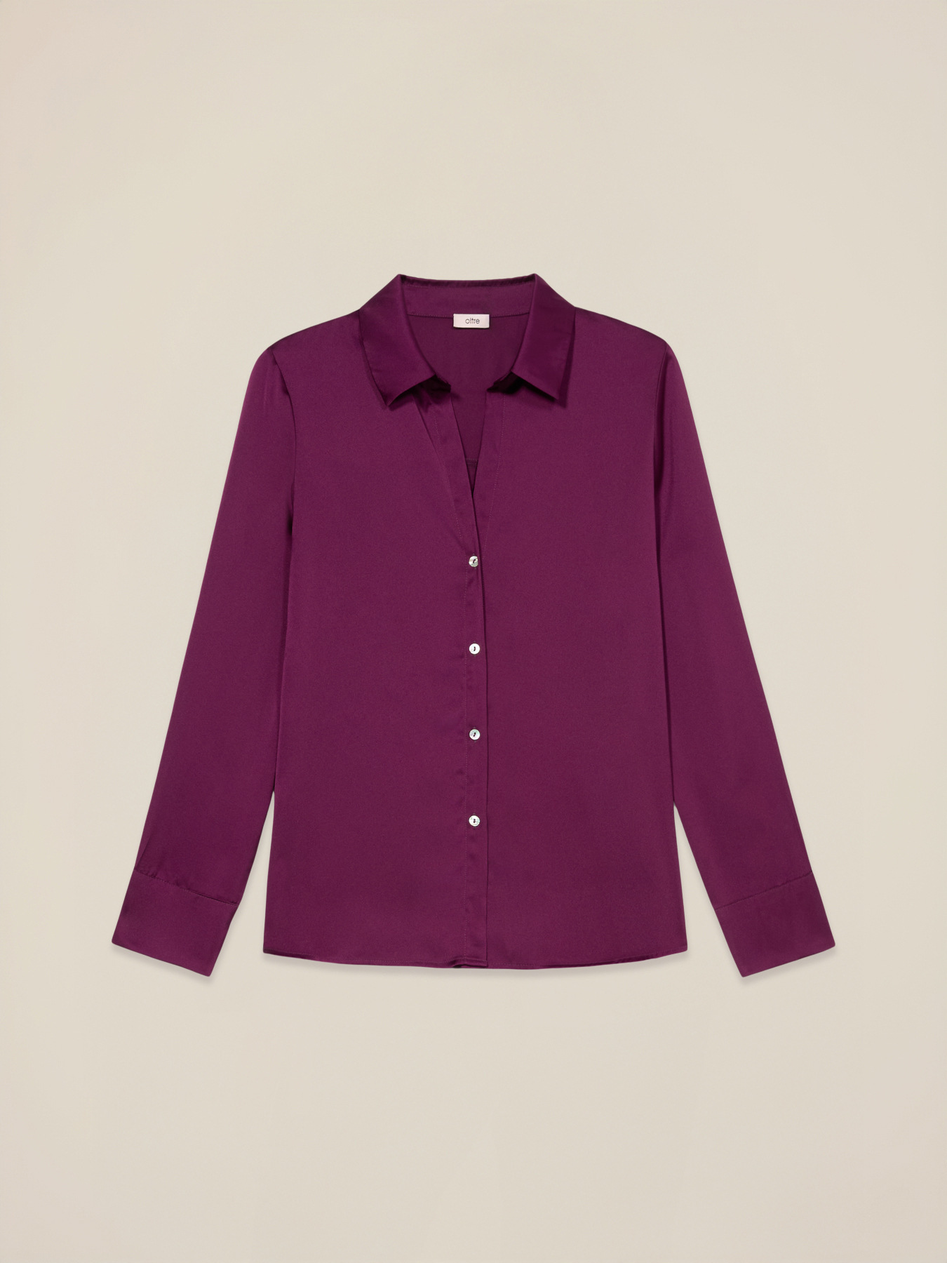 Satin shirt image number 3