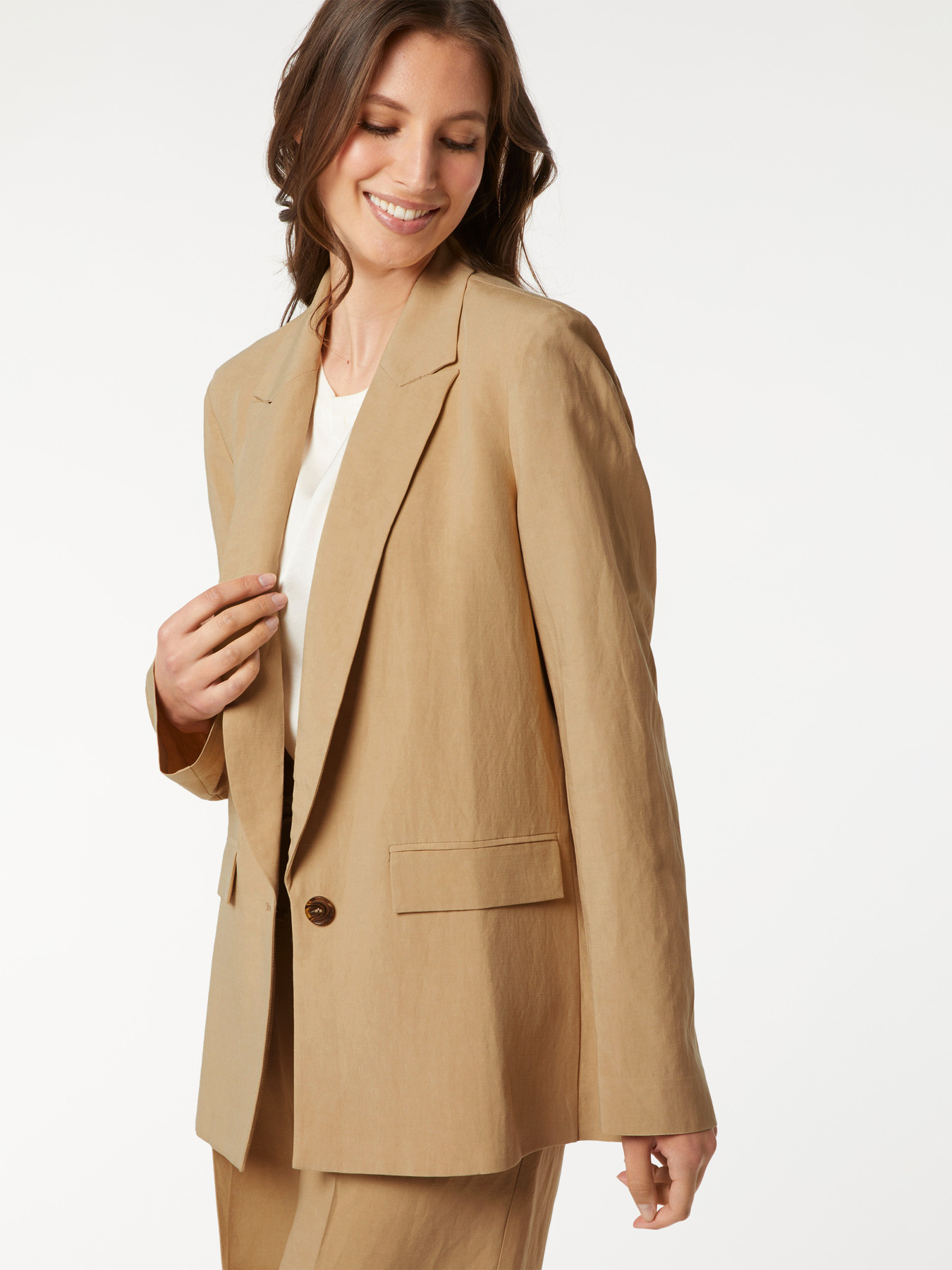Blazer misto lino image number 2