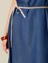 Ceinture fine en gros-grain avec pierres image number 0