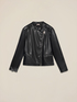 Bikerjacke mit geflochtenen Details image number 3