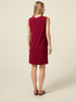 Fluid sheath dress with pockets and buttons image number 1