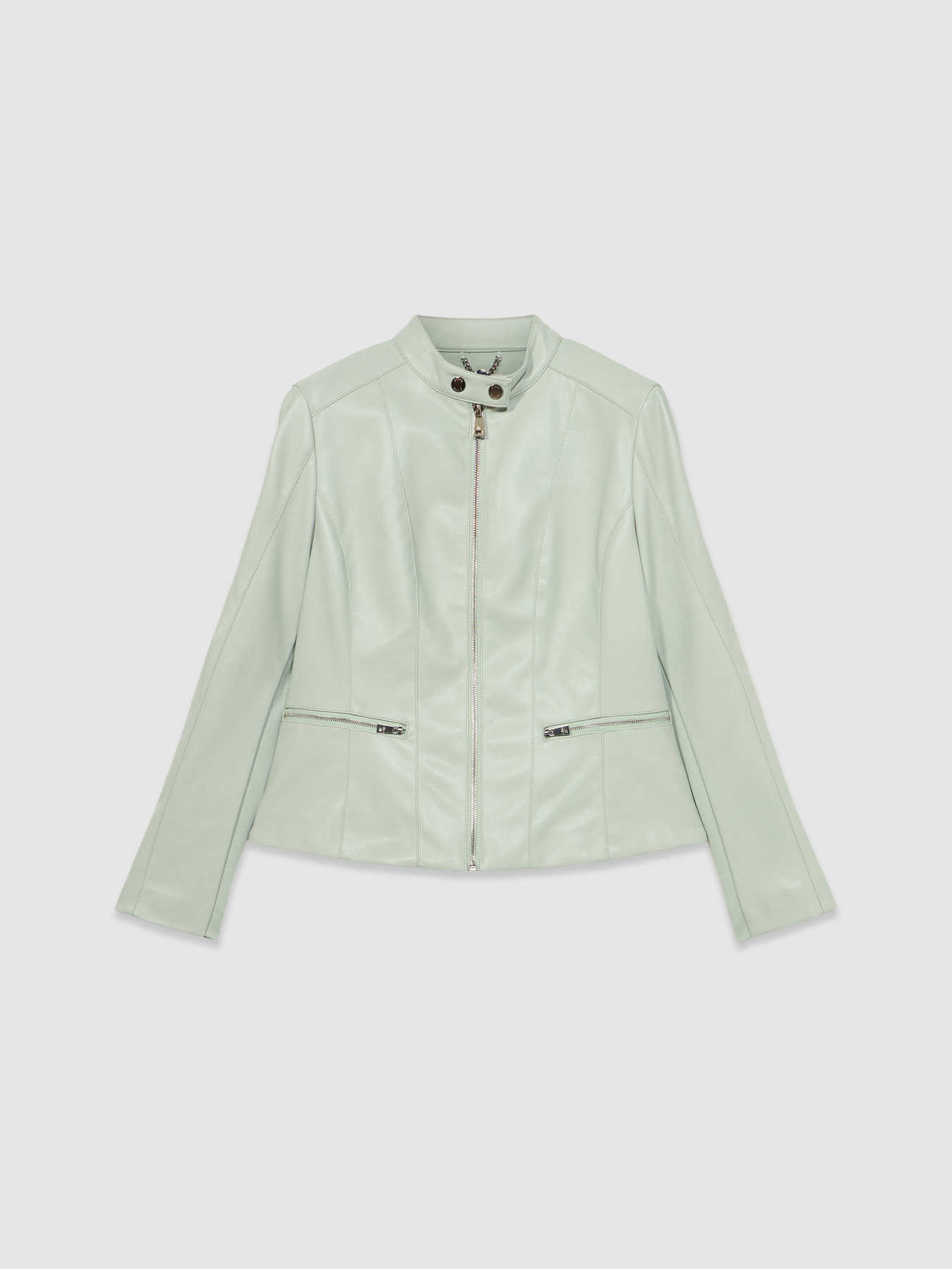 Blouson-Jacke in Leder-Optik image number 4