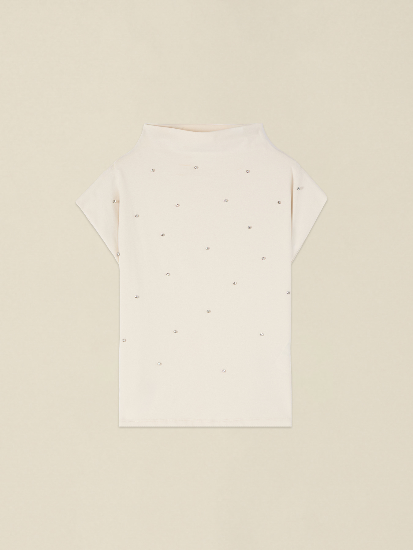 T-shirt with bezels image number 3