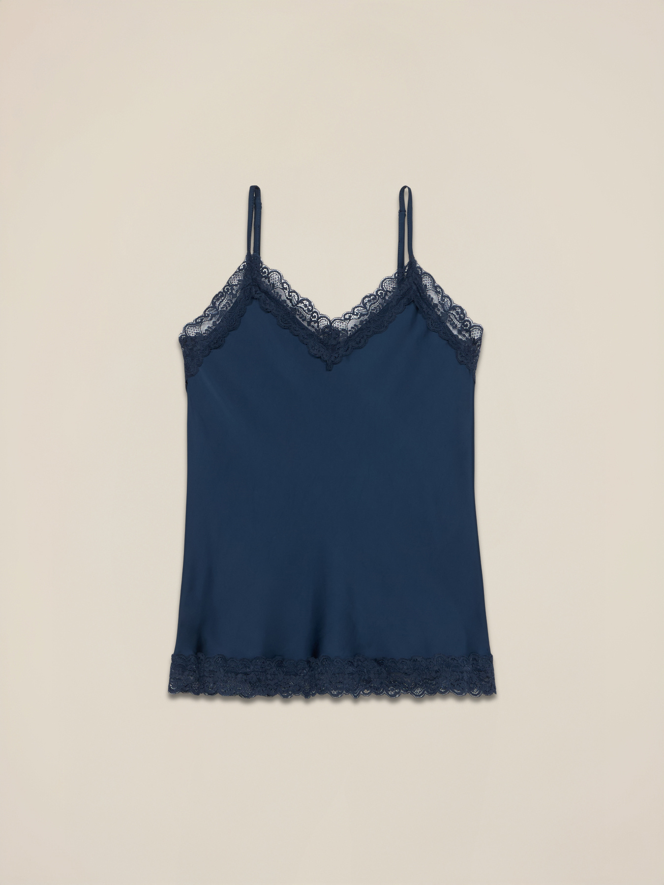 Top lingerie in raso e pizzo image number 3