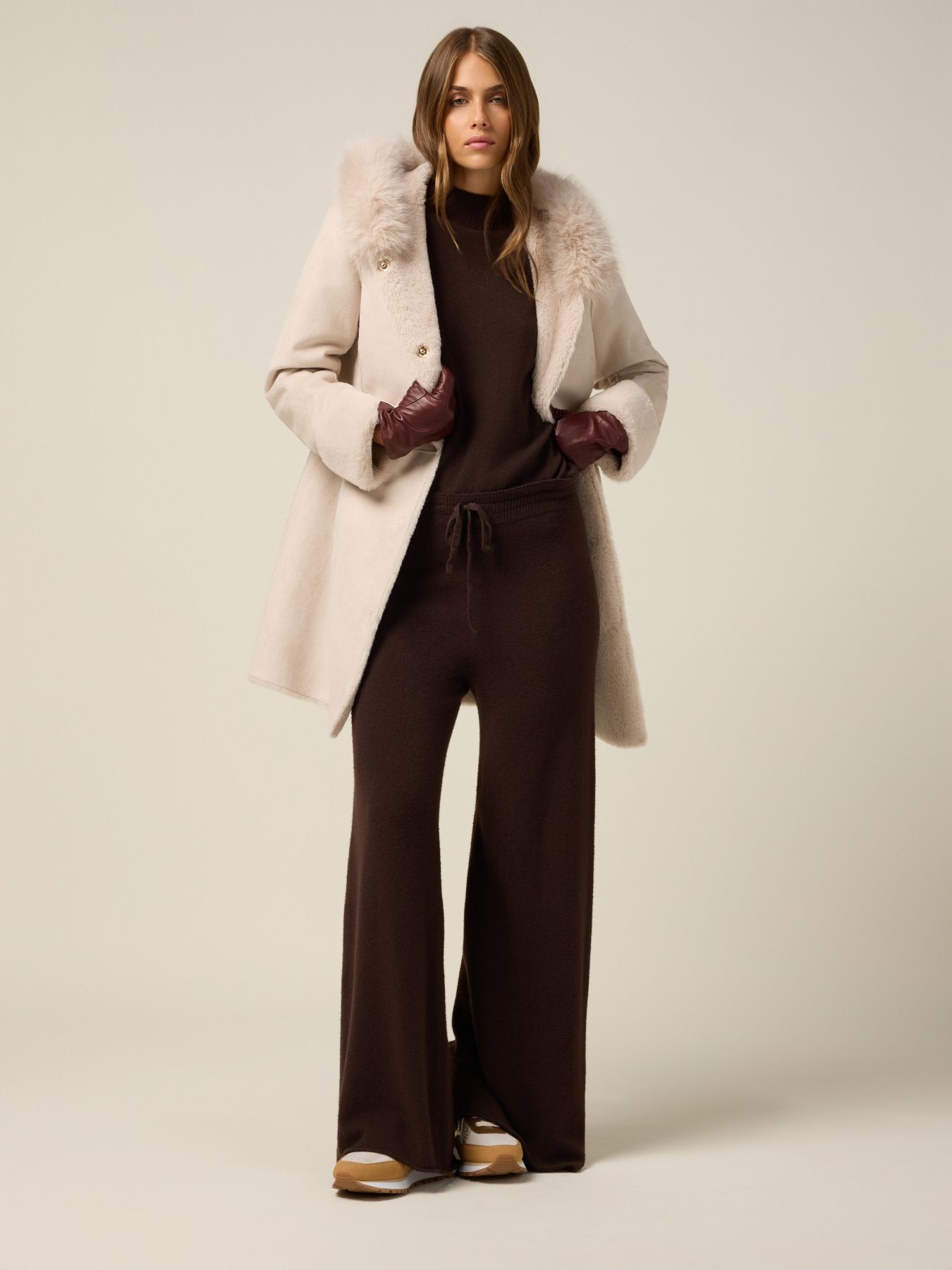 Soft fabric coat image number 3