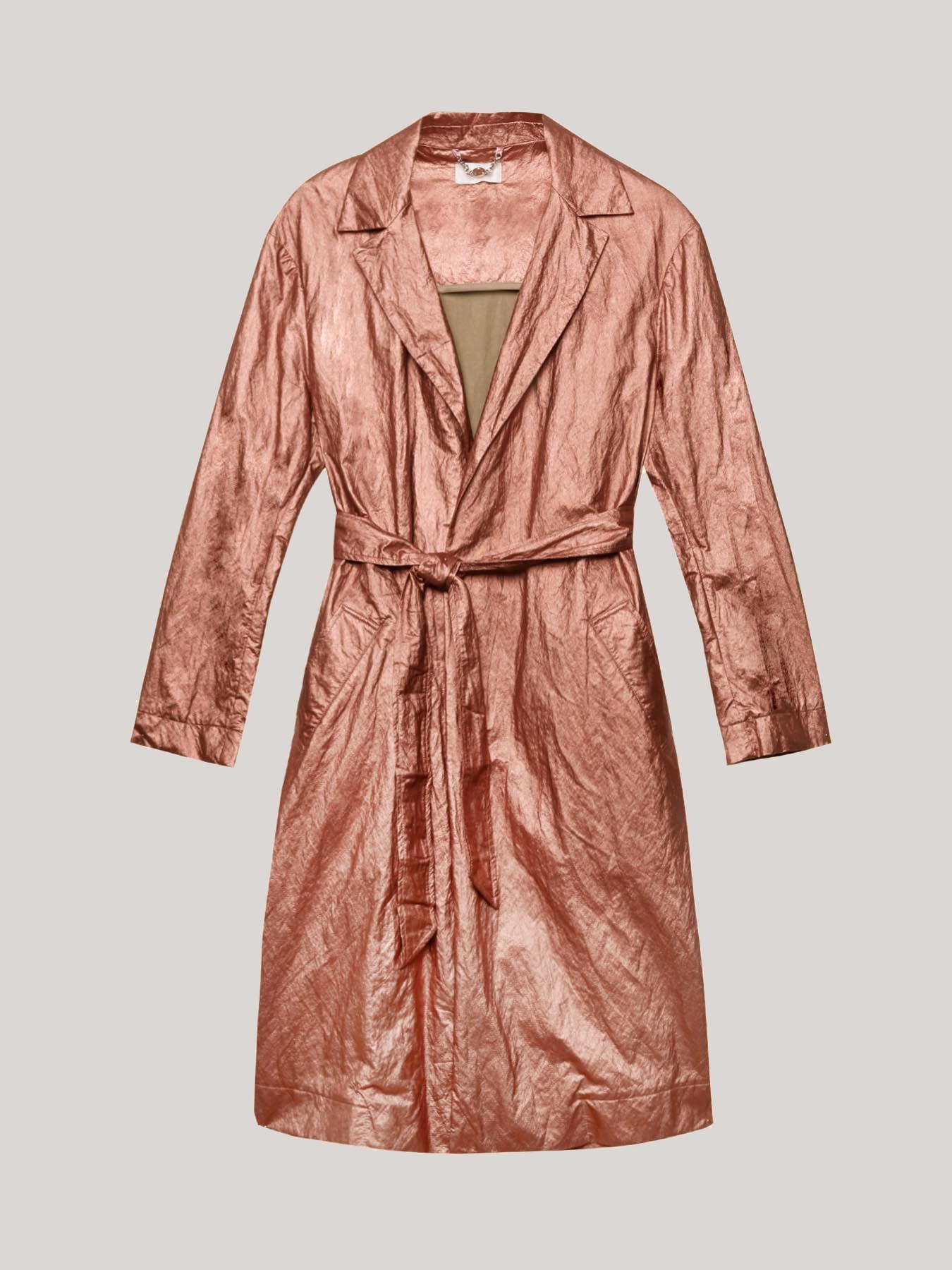 Trench metallizzato image number 3