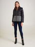Doudoune boxy avec bas en tweed image number 2
