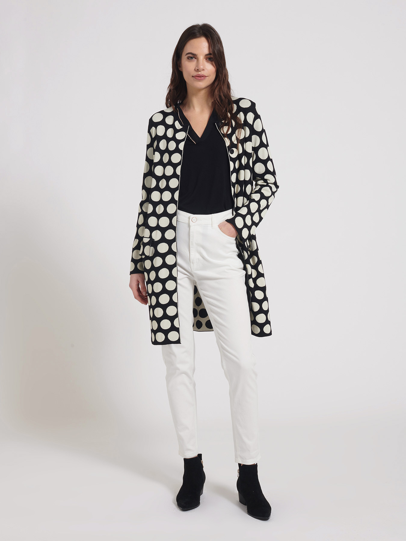 Pantaloni skinny Paris in cotone image number 2