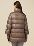 Midi genuine down jacket image number 1