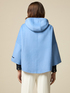 Wool blend cloth cape image number 1