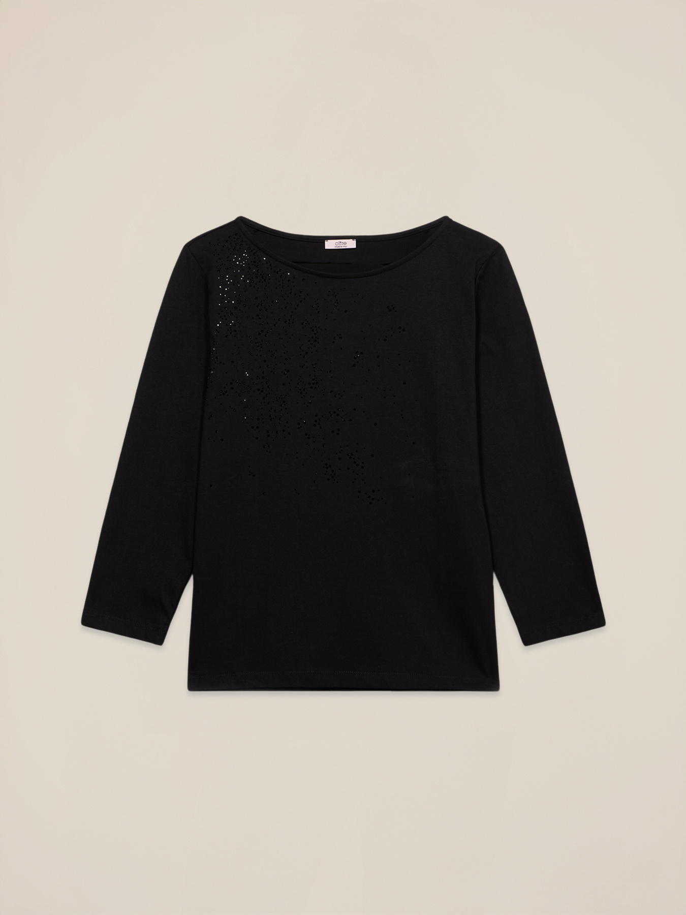 T-shirt en coton avec applications image number 3