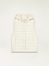 Sleeveless down jacket with hood image number 4