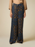 Pantalon large en viscose fantaisie image number 3