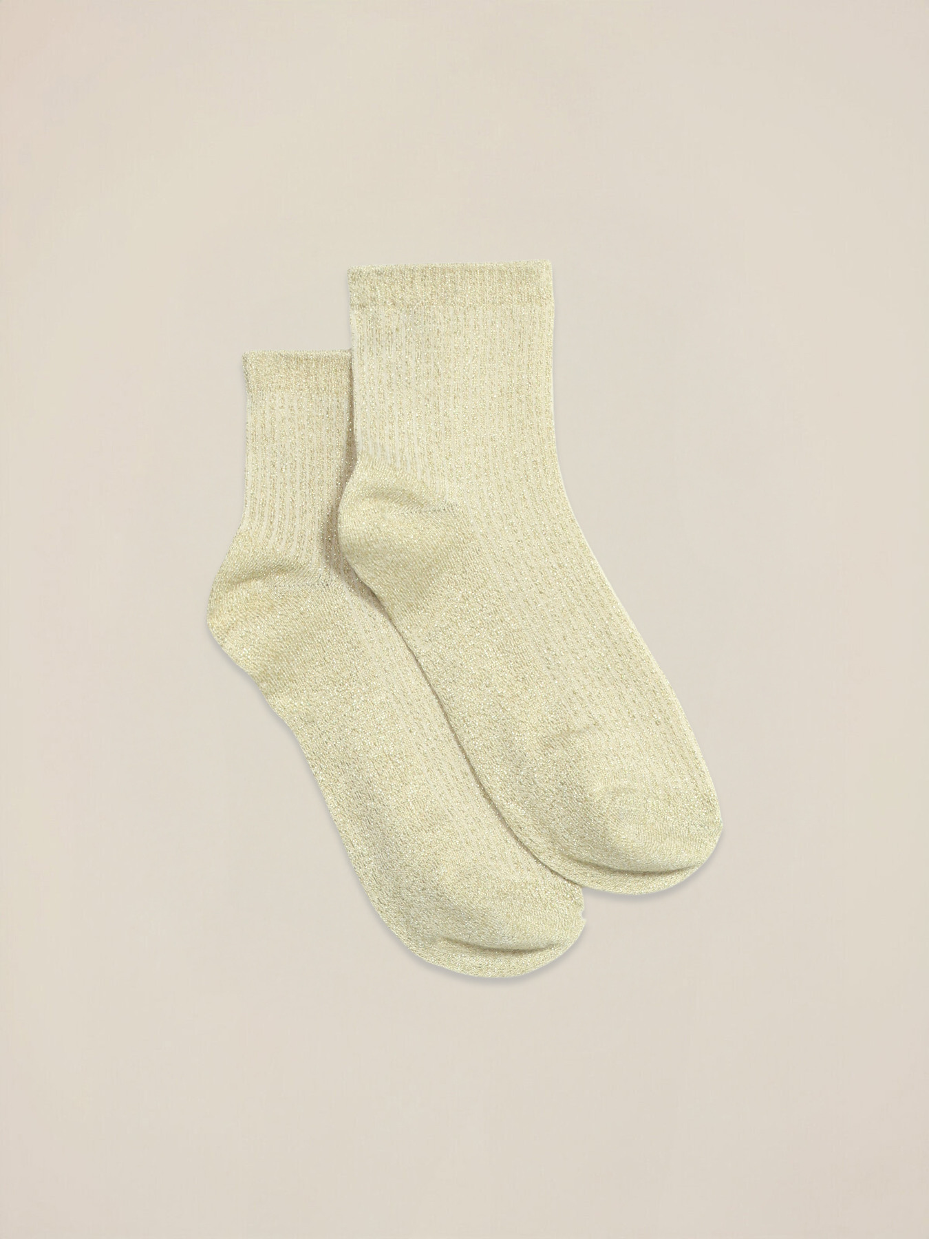 Calcetines cortos de lurex image number 0