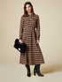 Kleid mit geometrischem Muster image number 3
