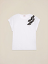 Camiseta de punto con parche de joya image number 3