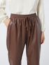 Pantalon jogger imitation cuir image number 2