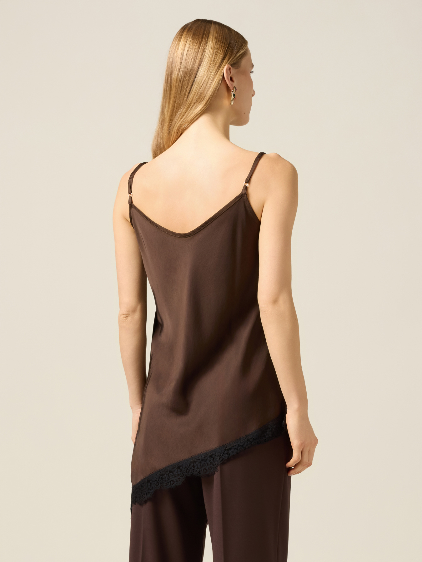 Asymmetric lingerie top image number 1