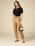 Linen blend joggers image number 0