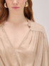 Silk blend oversized blouse image number 2